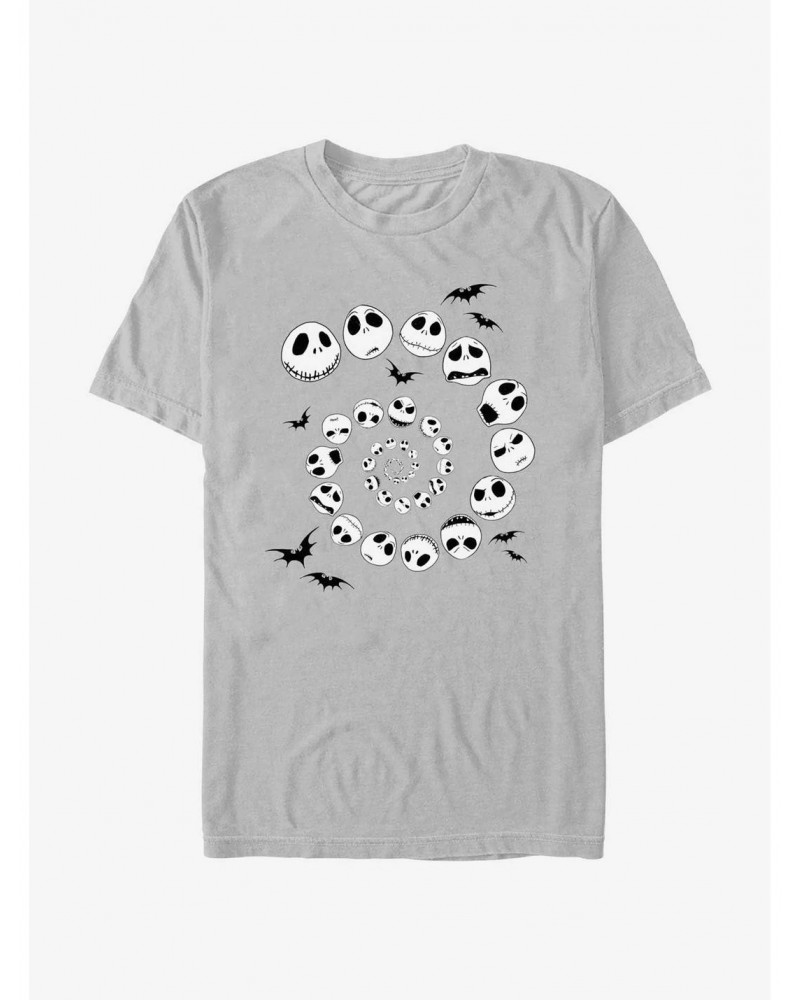 Disney The Nightmare Before Christmas Jack Skellington Emotion Swirl T-Shirt $7.41 T-Shirts