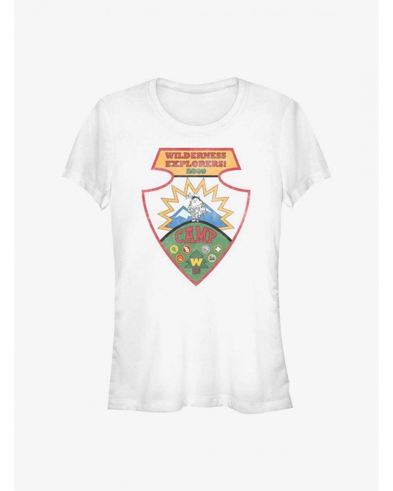 Disney Pixar Up Wilderness Explorers Camp Girls T-Shirt $11.21 T-Shirts