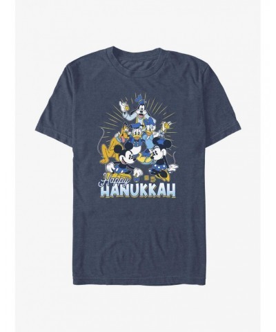 Disney Mickey Mouse Happy Hanukkah Friends T-Shirt $9.80 T-Shirts