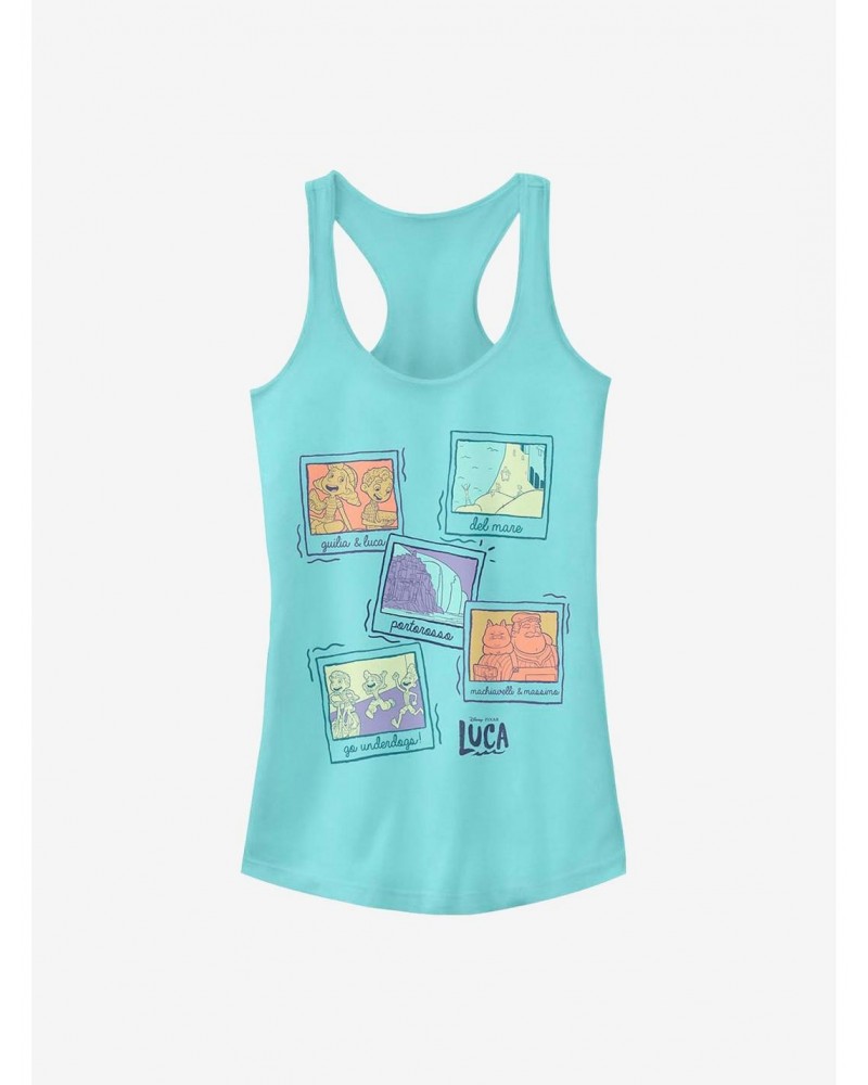 Disney Pixar Luca Polaroid Summer Girls Tank $11.70 Tanks