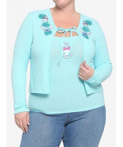 Disney Lilo & Stitch Girls Cardigan & Cami Set Plus Size $10.15 Merchandises