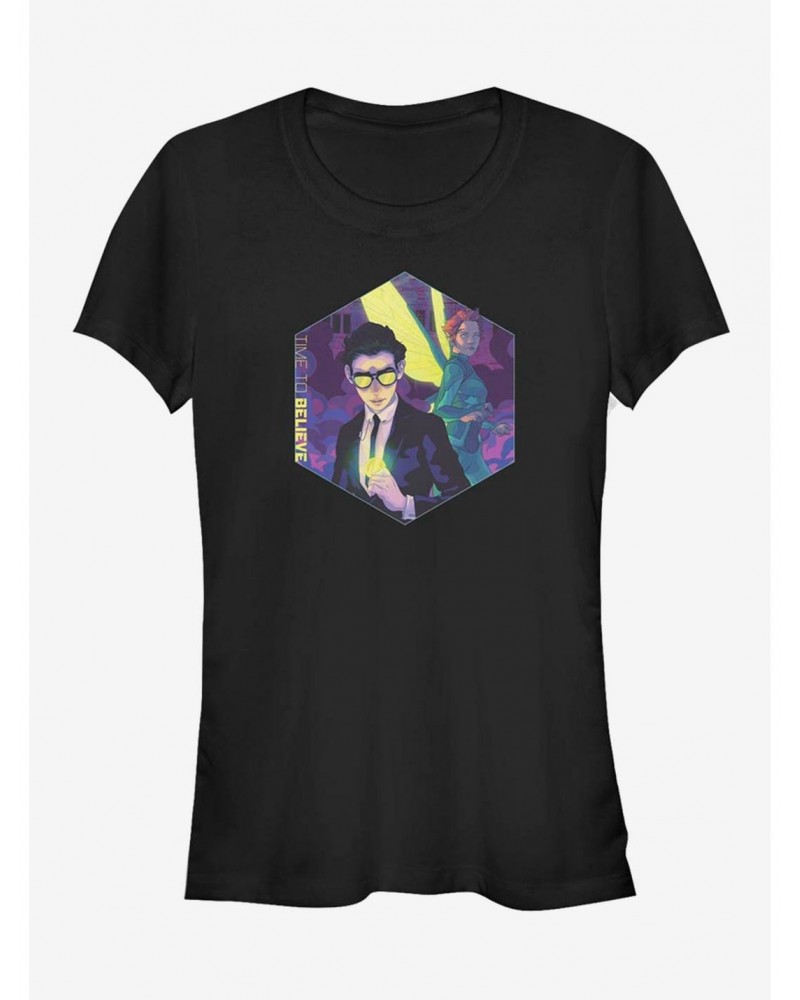 Disney Artemis Fowl Time To Believe Girls T-Shirt $9.21 T-Shirts