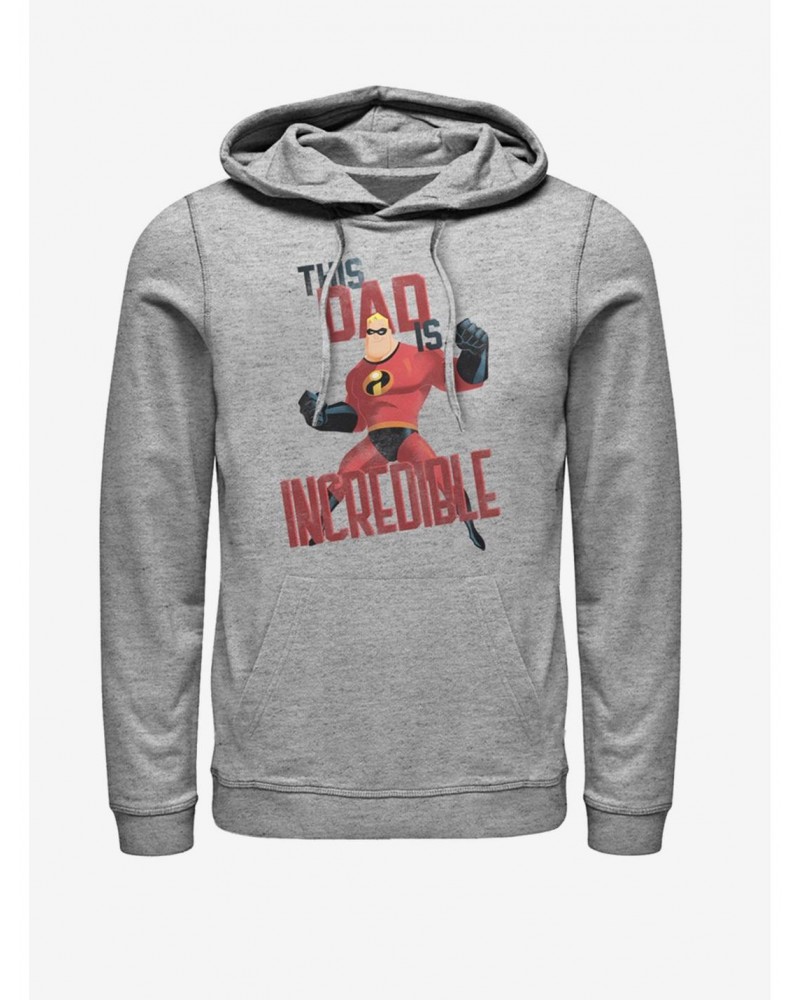 Disney Pixar The Incredibles This Dad Is Incredible Hoodie $22.45 Hoodies