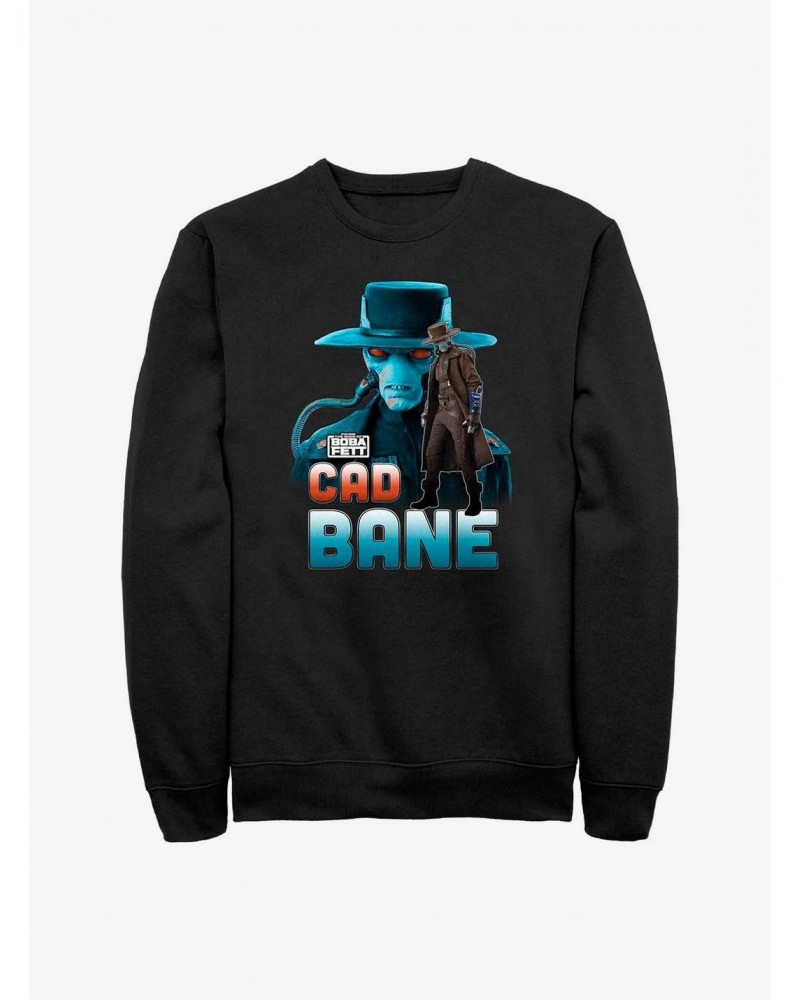 Star Wars The Book Of Boba Fett Cad Bane Sweatshirt $11.81 Sweatshirts