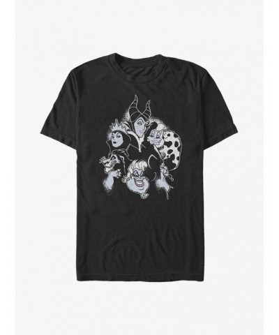 Disney Villains Villain Heads T-Shirt $7.41 T-Shirts