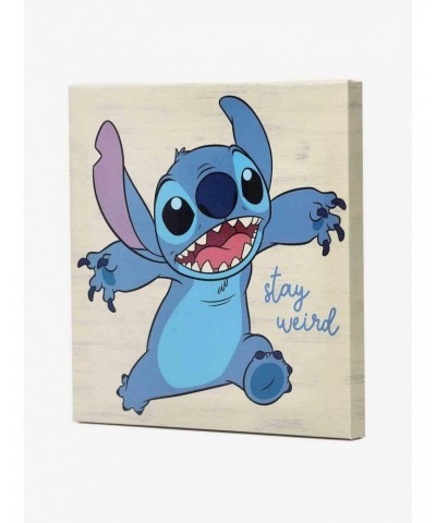 Disney Lilo & Stitch Stay Weird Canvas Wall Decor $15.56 Décor