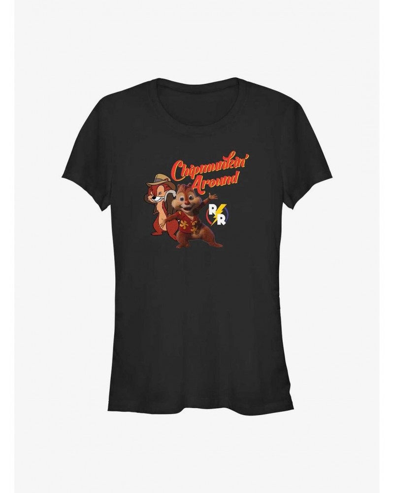 Disney Chip 'n Dale: Rescue Rangers Chipmunkin' Around Girls T-Shirt $9.96 T-Shirts