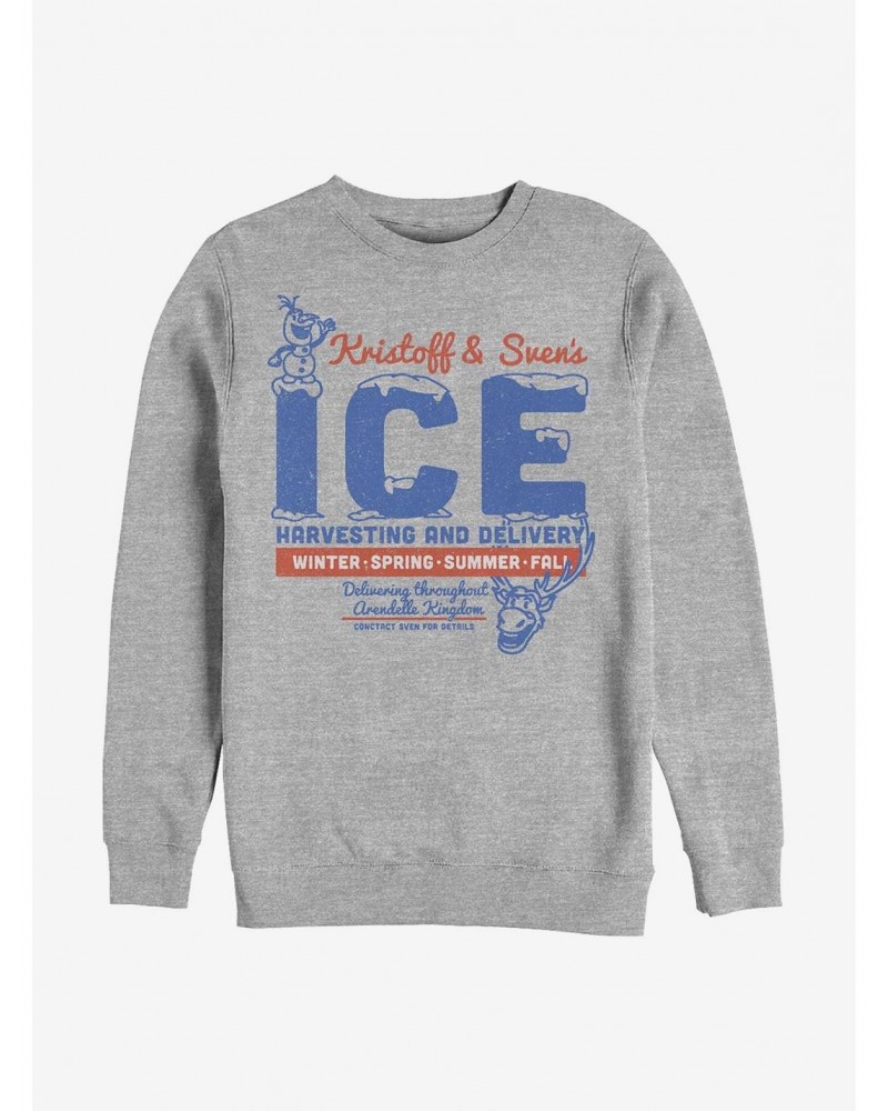 Disney Frozen Kristoff & Sven's Ice Crew Sweatshirt $18.45 Sweatshirts