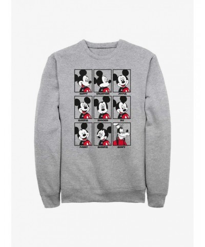 Disney Mickey Mouse Mood Sweatshirt $15.13 Sweatshirts