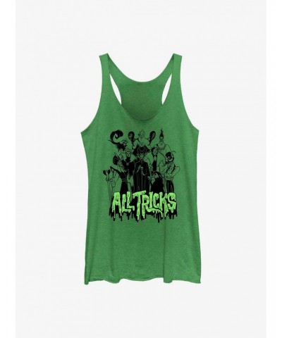 Disney Villains All Tricks Girls Tank $11.66 Tanks