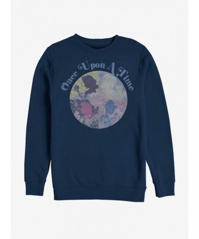 Disney Princess Classic Once Upon A Time Crew Sweatshirt $11.81 Sweatshirts