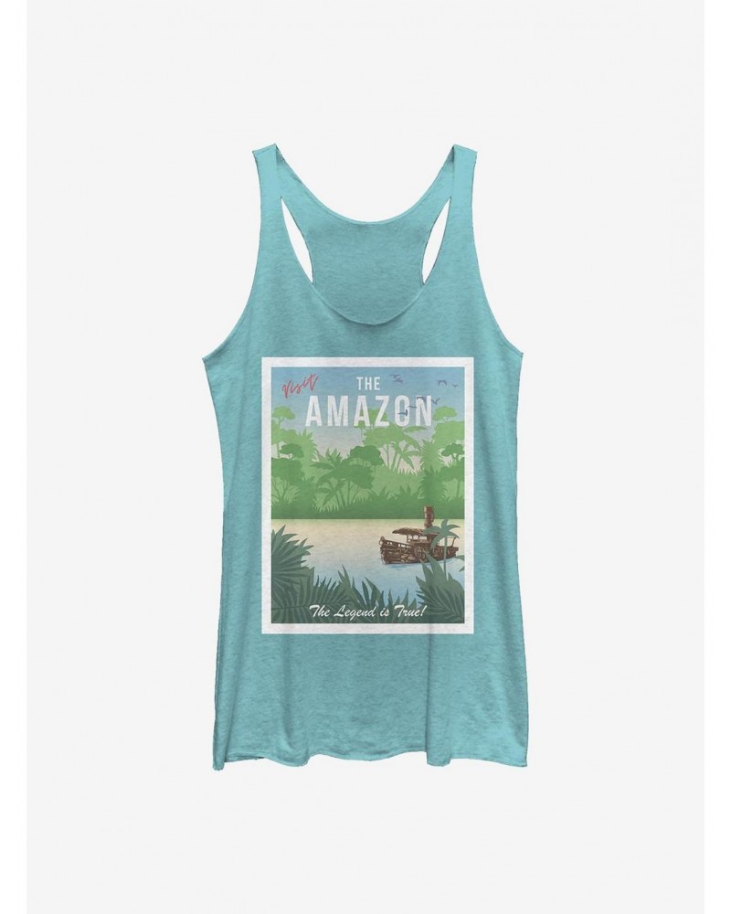 Disney Jungle Cruise Visit The Amazon Girls Tank $12.69 Tanks