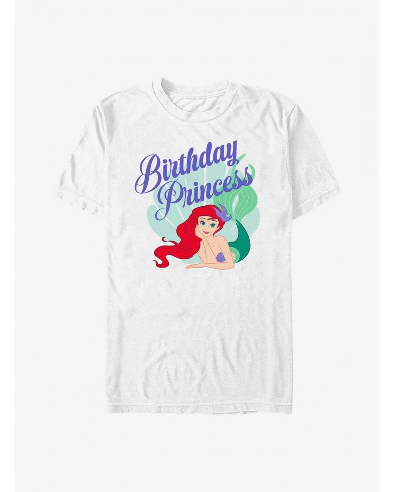 Disney The Little Mermaid Ariel Birthday Princess T-Shirt $9.32 T-Shirts