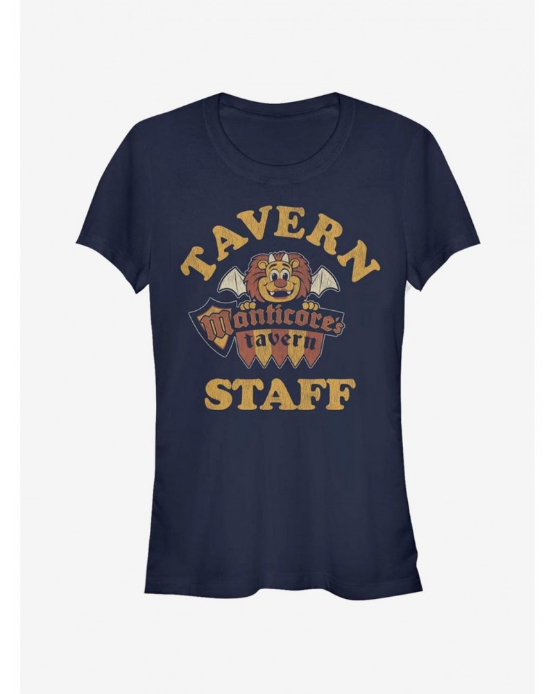 Disney Pixar Onward Tavern Staff Back Girls T-Shirt $12.45 T-Shirts