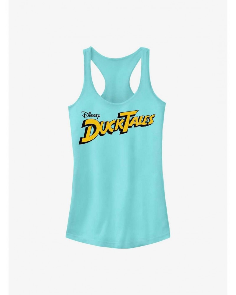 Disney Ducktales Ducktales Logo Girls Tank $10.96 Tanks