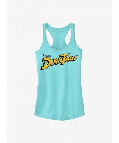 Disney Ducktales Ducktales Logo Girls Tank $10.96 Tanks