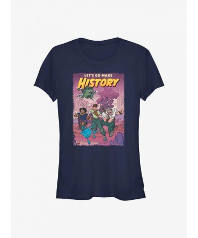 Disney Strange World Make History Girls T-Shirt $8.47 T-Shirts