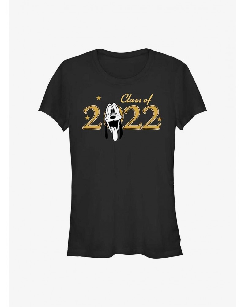 Disney Pluto Graduation Class of 22 Girls T-Shirt $8.72 T-Shirts