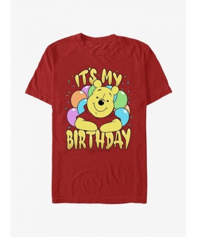 Disney Winnie The Pooh It's My Birthday Extra Soft T-Shirt $14.35 T-Shirts