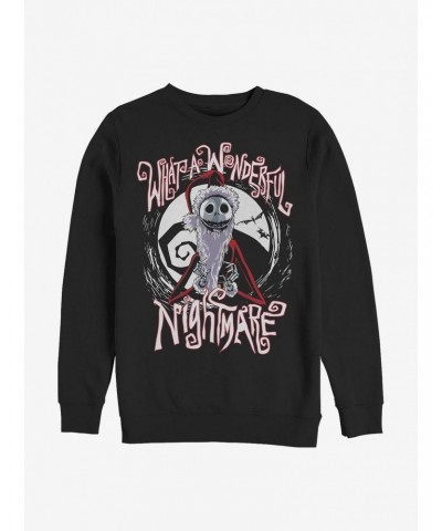 Disney The Nightmare Before Christmas Santa Jack Crew Sweatshirt $12.18 Sweatshirts