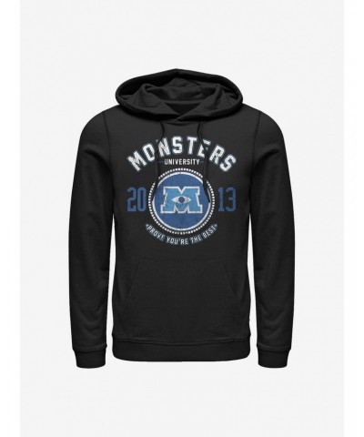 Disney Pixar Monsters University Badge Hoodie $19.31 Hoodies