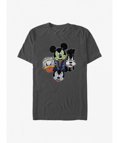 Disney Mickey Mouse Halloween Heads T-Shirt $10.99 T-Shirts