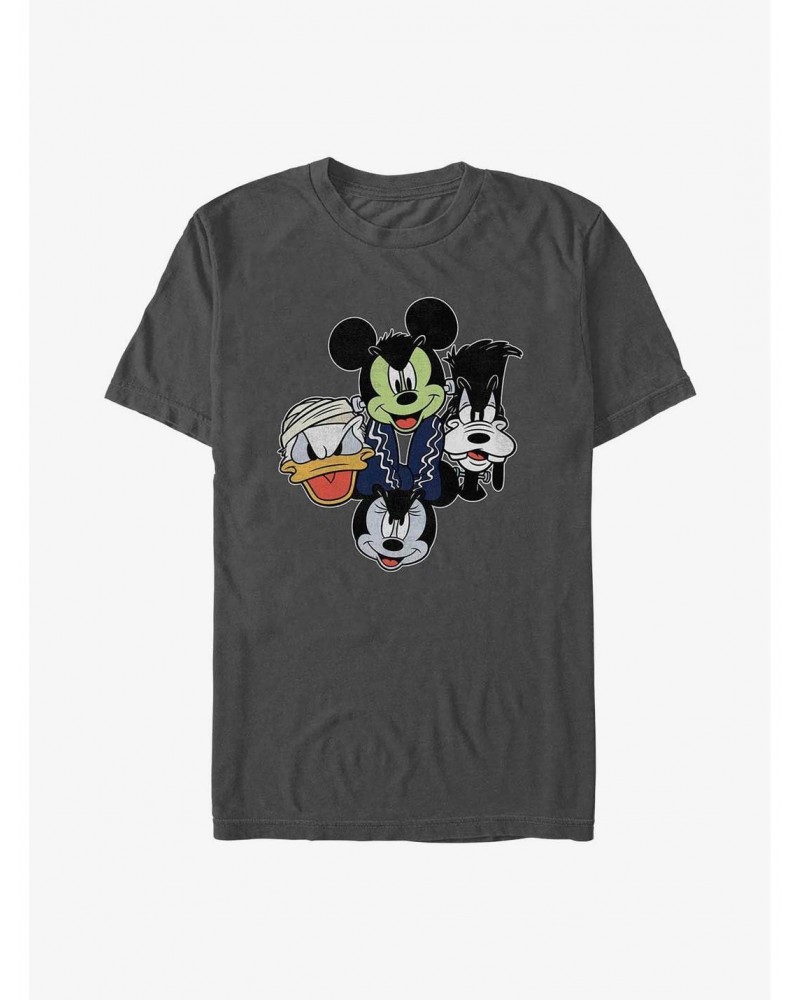 Disney Mickey Mouse Halloween Heads T-Shirt $10.99 T-Shirts