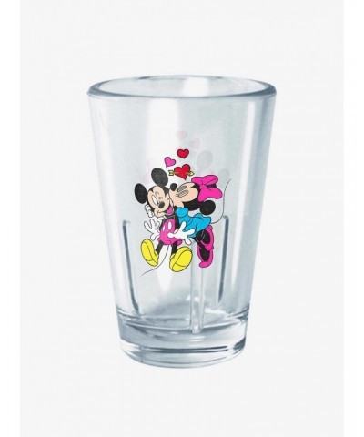 Disney Mickey Mouse Mickey Minnie Love Mini Glass $5.55 Glasses