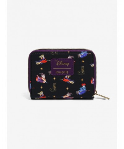 Loungefly Disney Hocus Pocus Sanderson Sisters Mini Zipper Wallet $7.79 Wallets