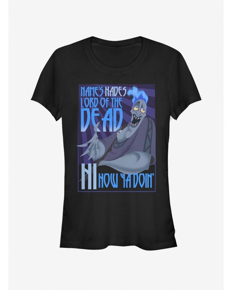 Disney Hercules Names Hades Girls T-Shirt $12.45 T-Shirts