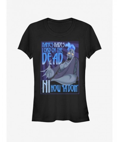 Disney Hercules Names Hades Girls T-Shirt $12.45 T-Shirts