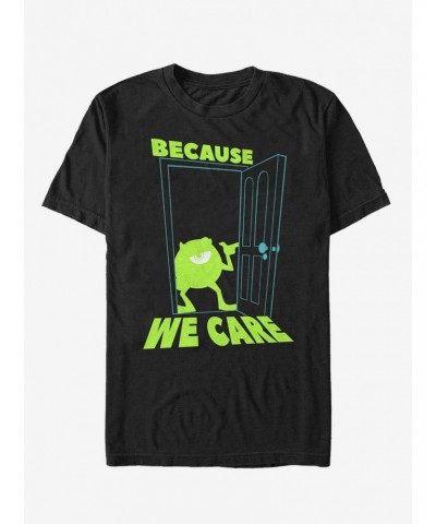 Disney Pixar Monsters Inc Mike Cares Doorway T-Shirt $9.80 T-Shirts