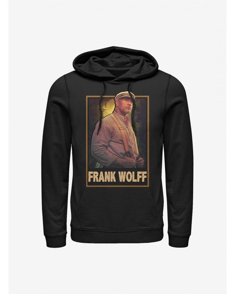 Disney Jungle Cruise Frank Wolff Hero Shot Hoodie $17.51 Hoodies