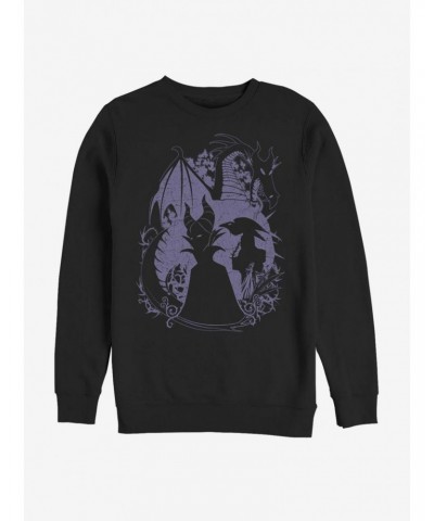 Disney Villains Maleficent Bone Heart Sweatshirt $15.50 Sweatshirts