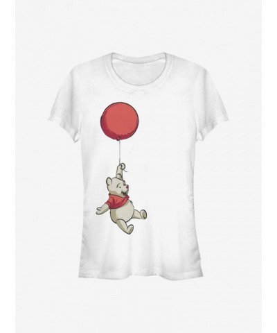 Disney Winnie The Pooh Balloon Winnie Girls T-Shirt $7.47 T-Shirts