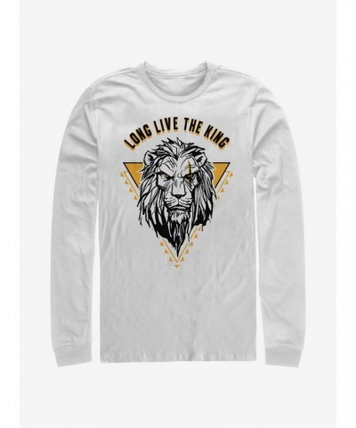 Disney The Lion King 2019 Long Live The King Scar Long-Sleeve T-Shirt $13.16 T-Shirts