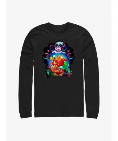 Disney The Little Mermaid Lurksula Long-Sleeve T-Shirt $12.17 T-Shirts