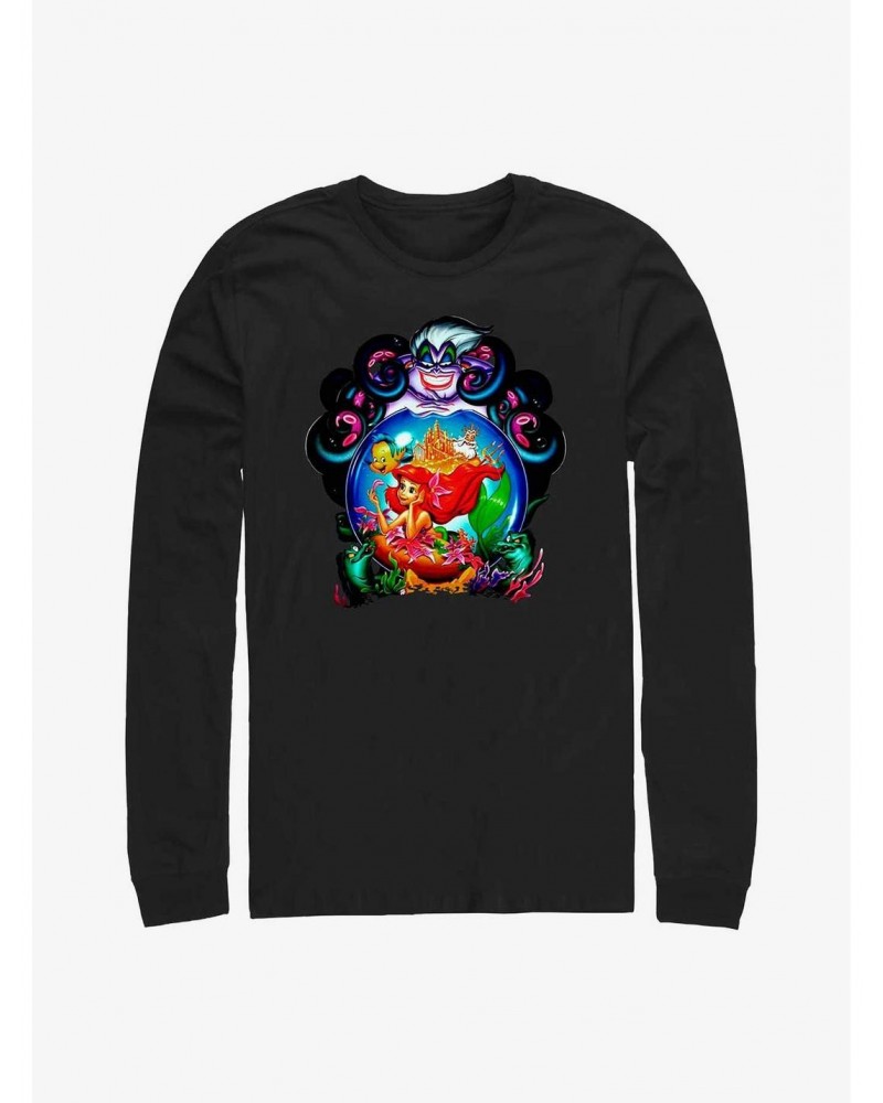 Disney The Little Mermaid Lurksula Long-Sleeve T-Shirt $12.17 T-Shirts