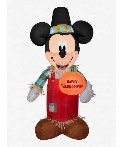 Disney Mickey Mouse Thanksgiving Pumpkin Inflatable Décor $24.43 Décor