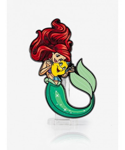 FiGPiN Disney The Little Mermaid Ariel & Flounder Collectible Enamel Pin $7.11 T-Shirts