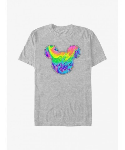 Disney Mickey Mouse Rainbow Melt Ears T-Shirt $8.37 T-Shirts