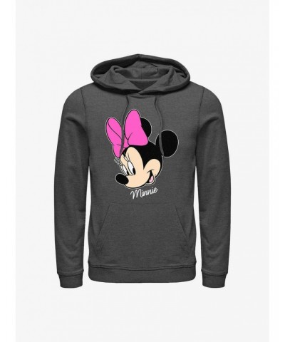 Disney Minnie Mouse Minnie Big Face Hoodie $16.16 Hoodies