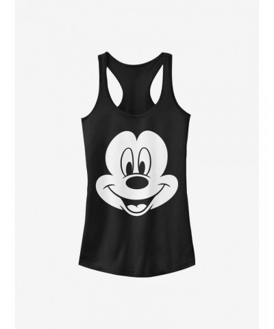 Disney Mickey Mouse Big Face Mickey Girls Tank $8.22 Tanks