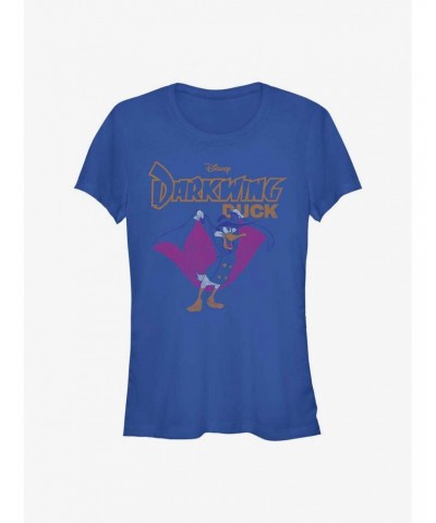 Disney Darkwing Duck The Dark Duck Girls T-Shirt $12.45 T-Shirts