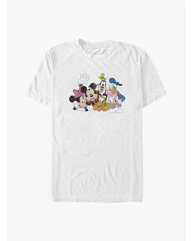 Disney Mickey Mouse Mickey Group Big & Tall T-Shirt $12.56 T-Shirts