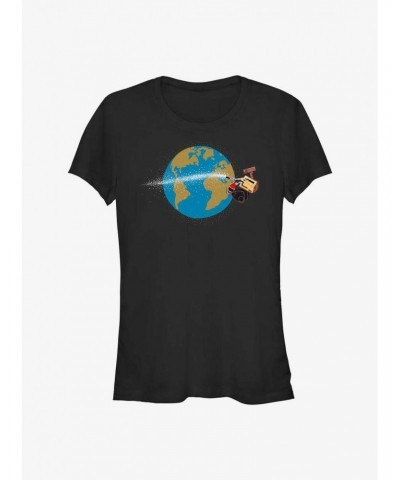 Disney Pixar Wall-E Earth Day Space Extinguisher Girls T-Shirt $11.45 T-Shirts