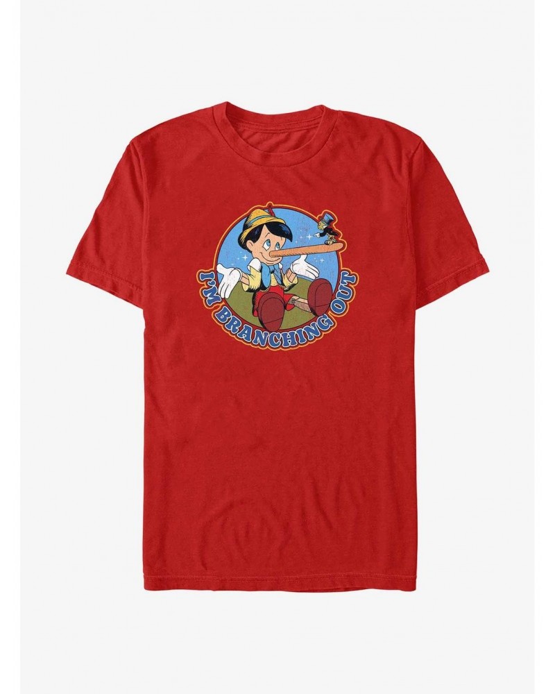 Disney Pinocchio I'm Branching Out T-Shirt $8.13 T-Shirts