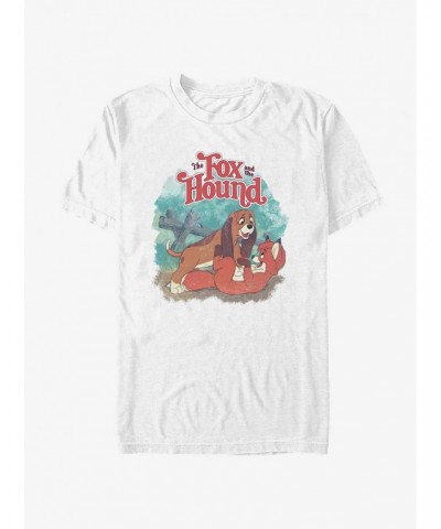 Disney The Fox and the Hound Playful Friends Logo T-Shirt $11.47 T-Shirts