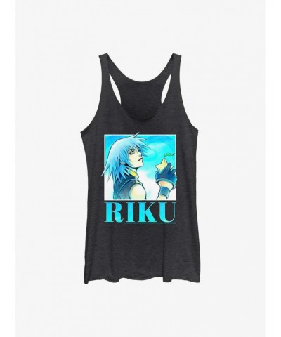 Disney Kingdom Hearts Riku Heart Throb Girls Tank $10.10 Tanks