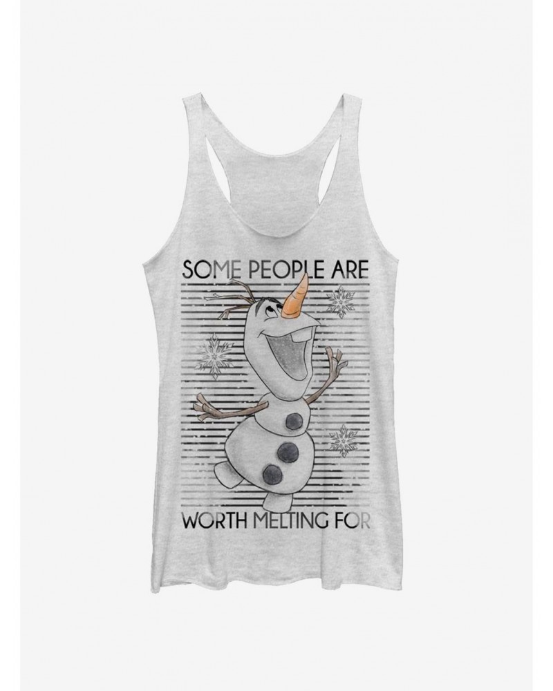 Disney Frozen Worth The Melt Girls Tank $7.77 Tanks